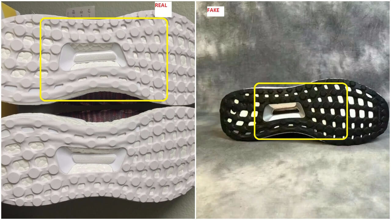 adidas energy boost fake vs real