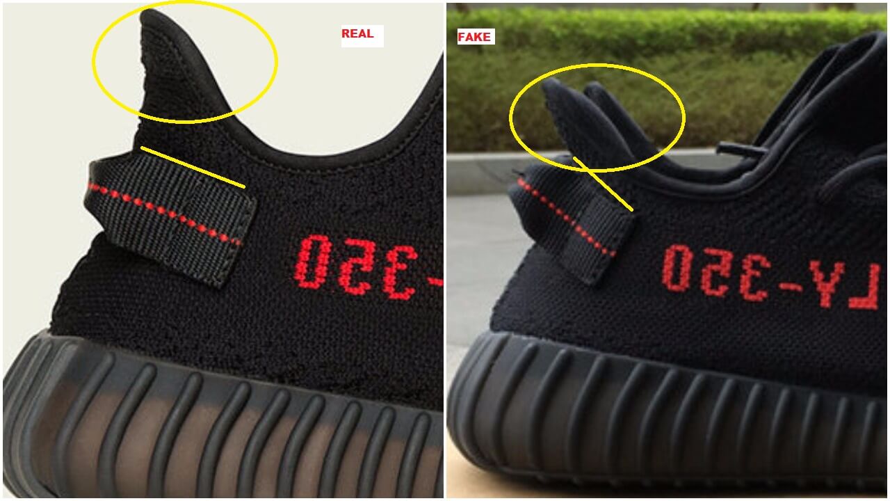 Watch Out For The Fake Adidas Yeezy Boost 350 V2 Black Red CP9652 – ARCH-USA