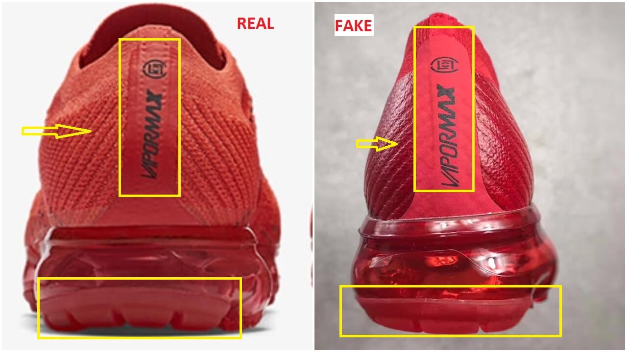 real vapormax vs fake