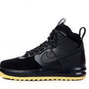 nike duck boots black gum bottom