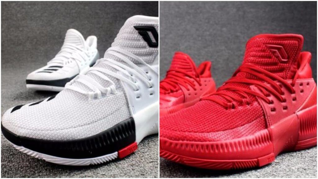 damian lillard red shoes