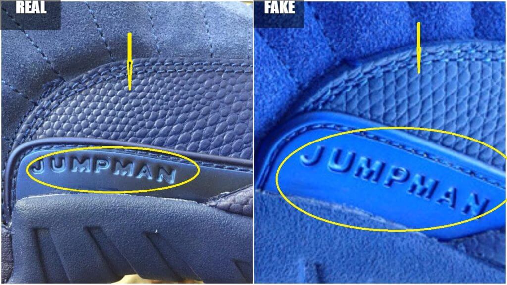 Fake Air Jordan 12 Deep Royal Suede Arch Usa