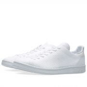 All white adidas 2024 primeknit stan smith