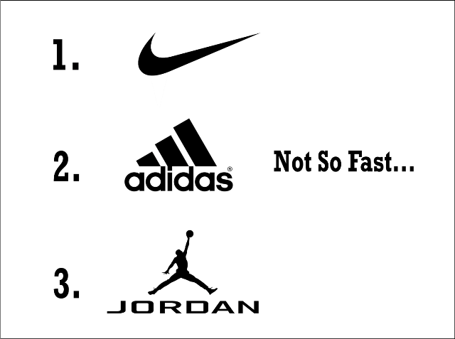 nike jordan adidas logo