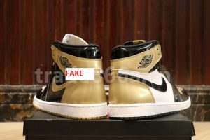 Fake Air Jordan 1 Retro High Gold Top 3 Union La Complexcon 7 Arch Usa