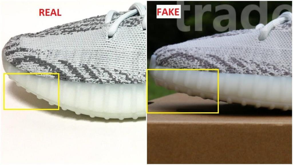Fake Adidas Yeezy 350 V2 Blue Tint 20 Spotted Quick Ways To Identify