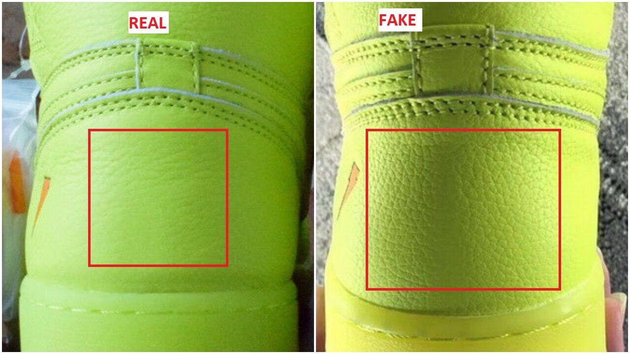 Fake Air Jordan Gatorade Lime- Quick To Identify Them – ARCH-USA