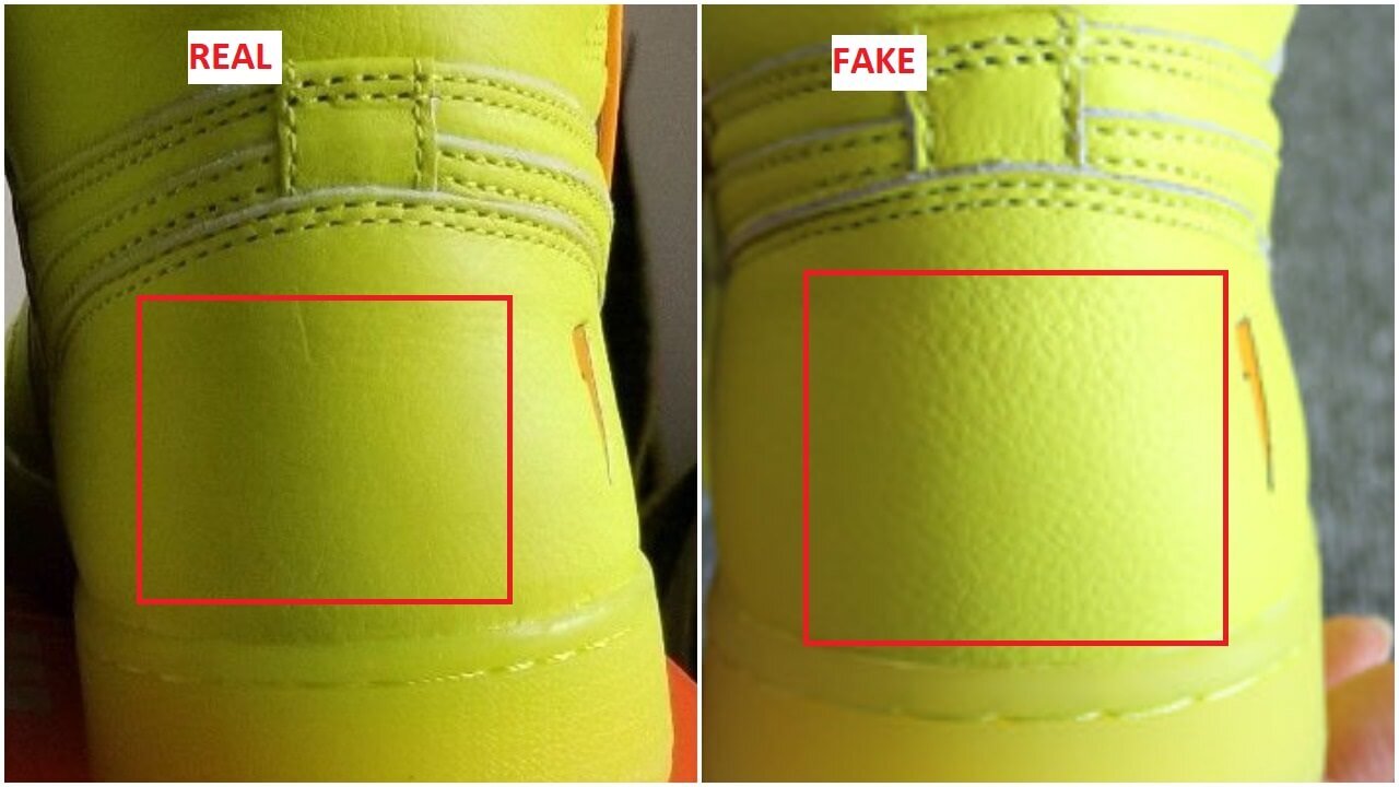 Fake Air Jordan Gatorade Lime- Quick To Identify Them – ARCH-USA