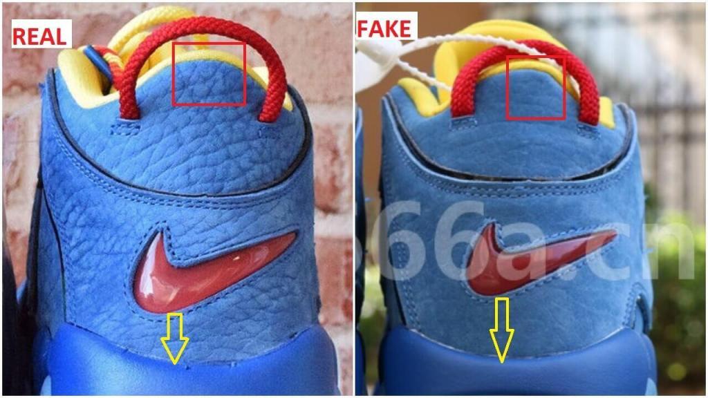 Real VS Fake Nike Air More Uptempo Doernbecher – ARCH-USA