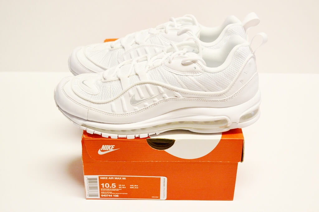Nike Air Max 98 “Triple White” 640744 