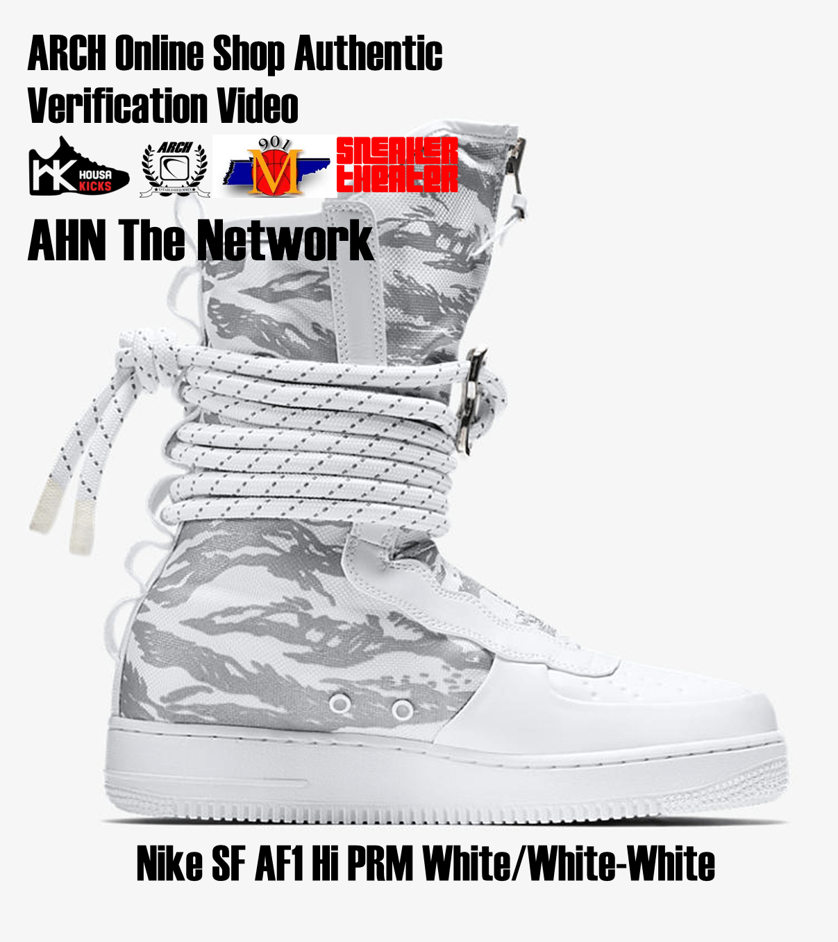 Nike nike sf af1 high SF AF1 Hi PRM White | Authentic Verification – ARCH-USA