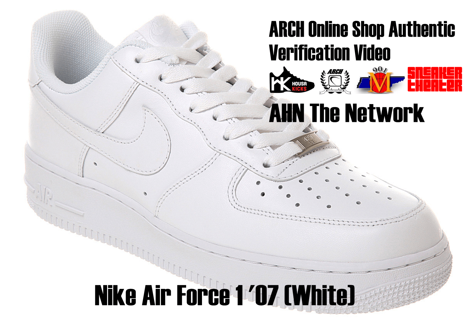 Nike Air Force 1 '07 White | Authentic 