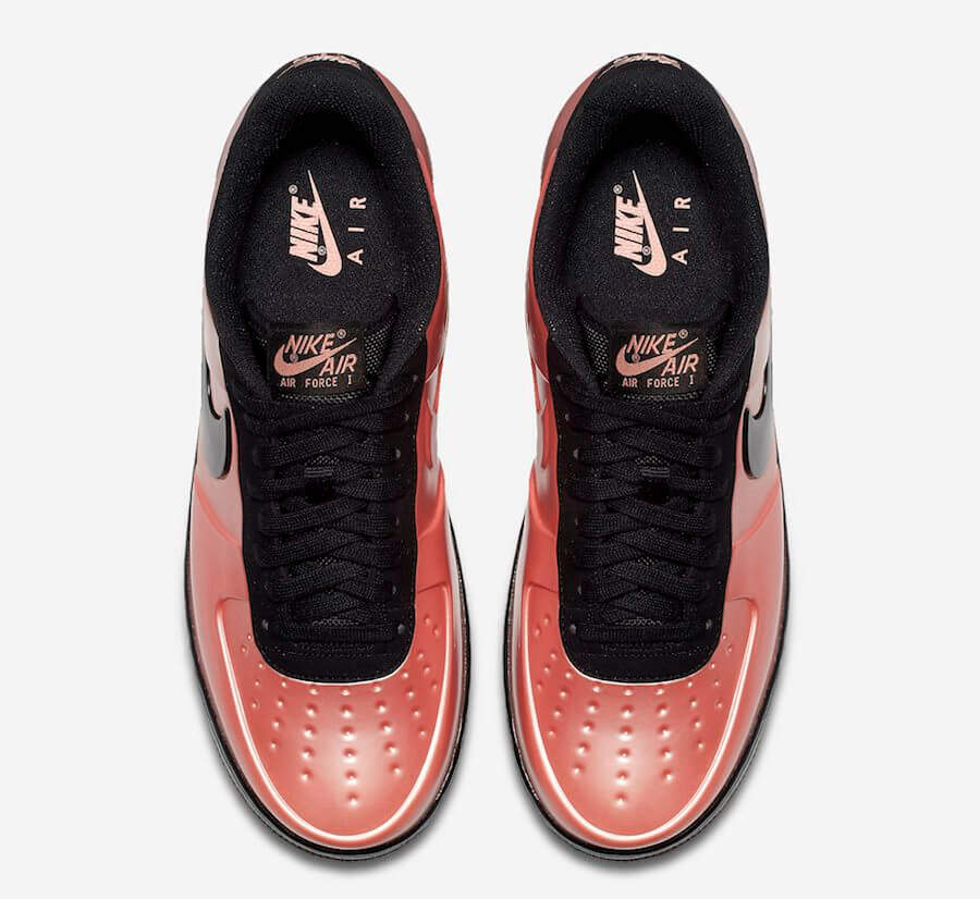 nike air force 1 foamposite coral stardust