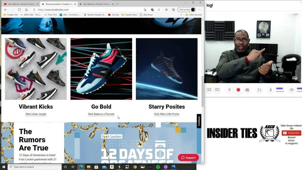 sneaker website x