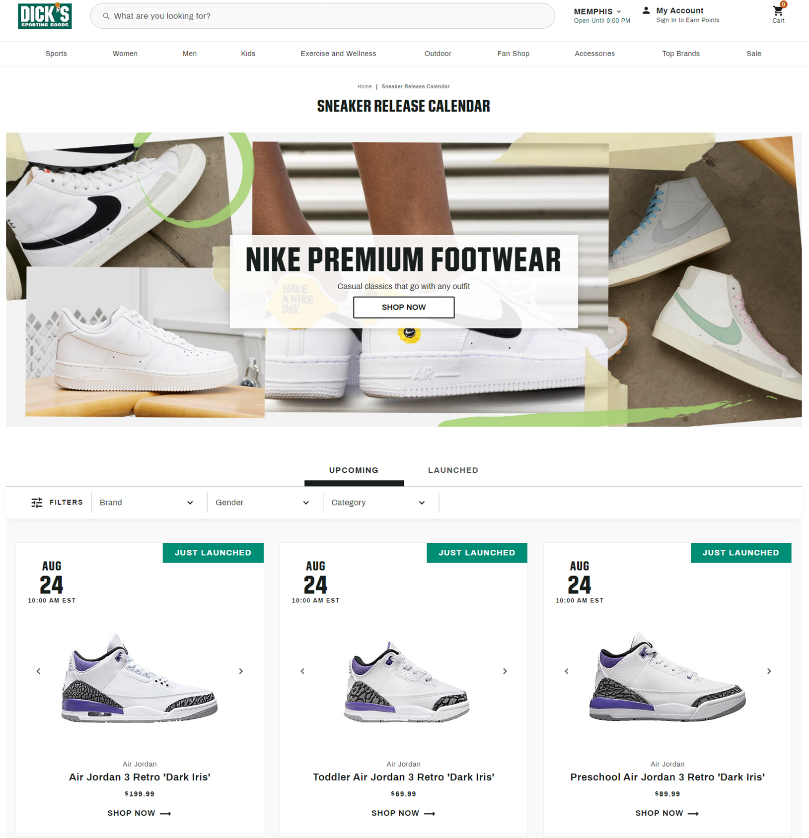 Qube Research, Huntington National Bank and a Sneaker Release Calendar ...